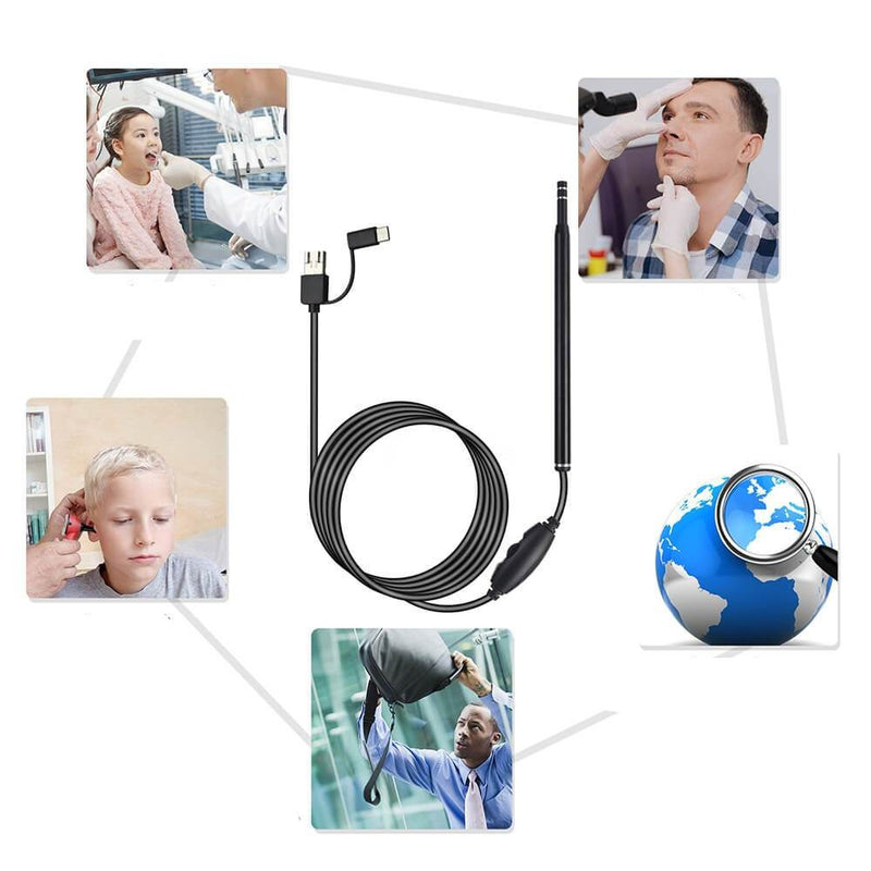 Oidocam™ - Kit Limpador de Ouvido